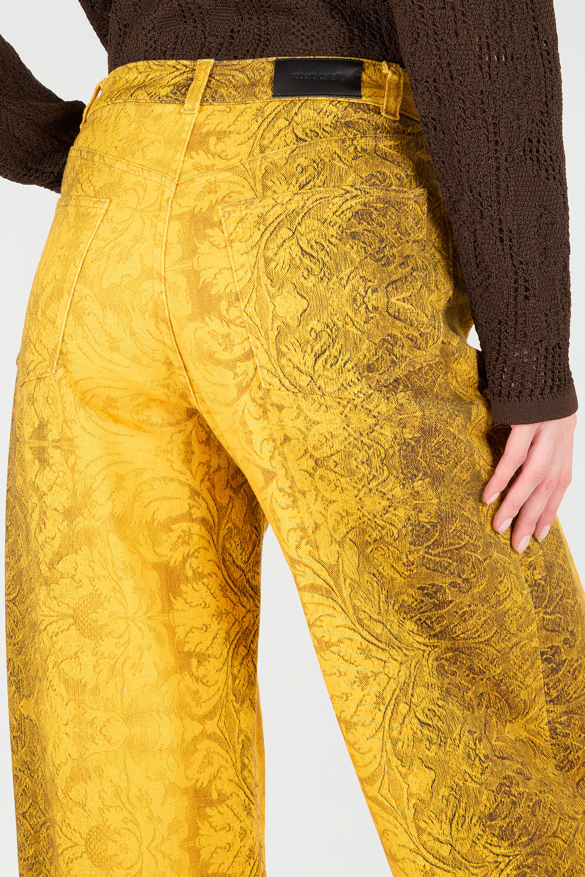 RC Pants with Brocade Print OCRA VKJ207-DAP77
