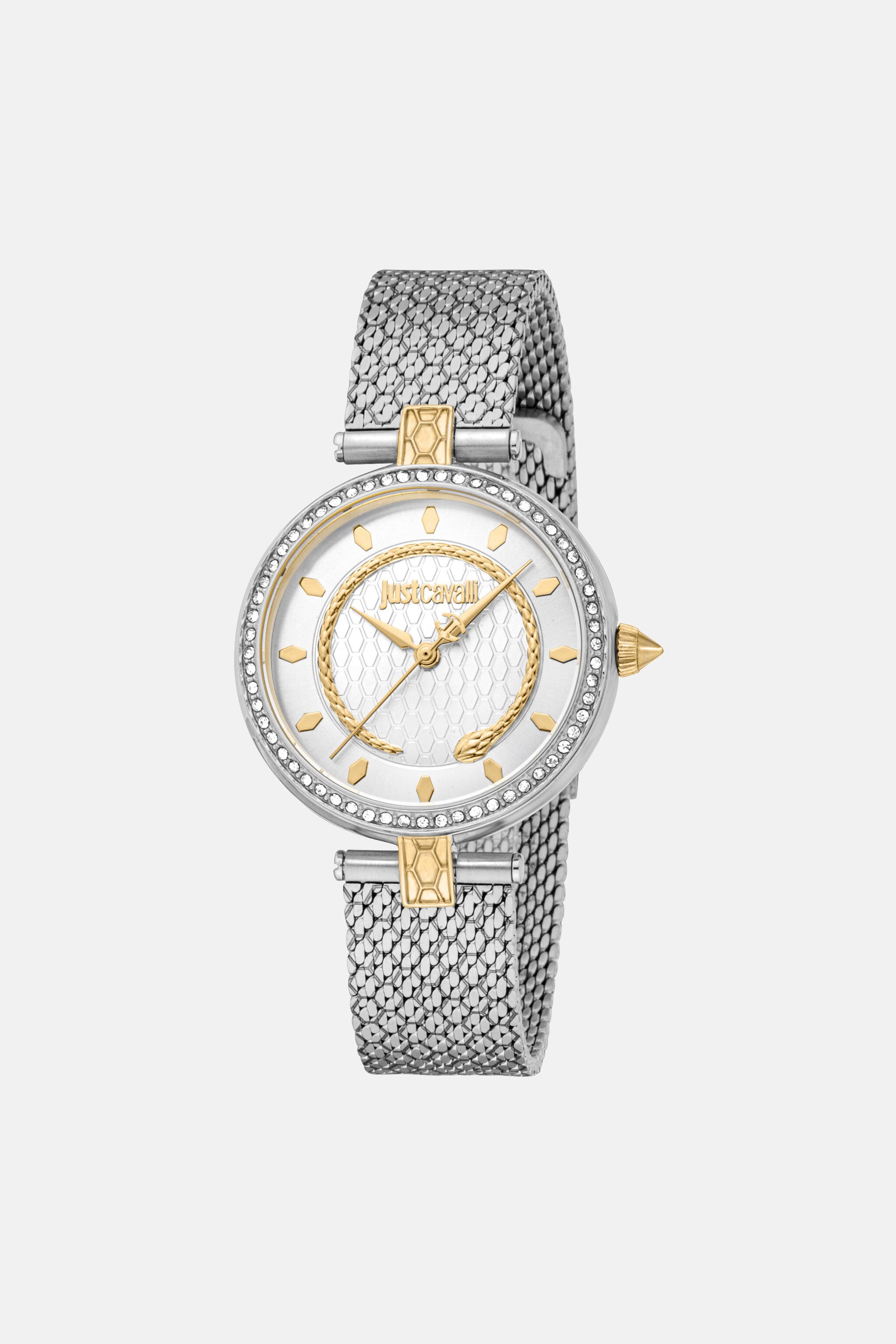 JC Just Cavalli Snake watch Silber/Gold SALT1G-IT311