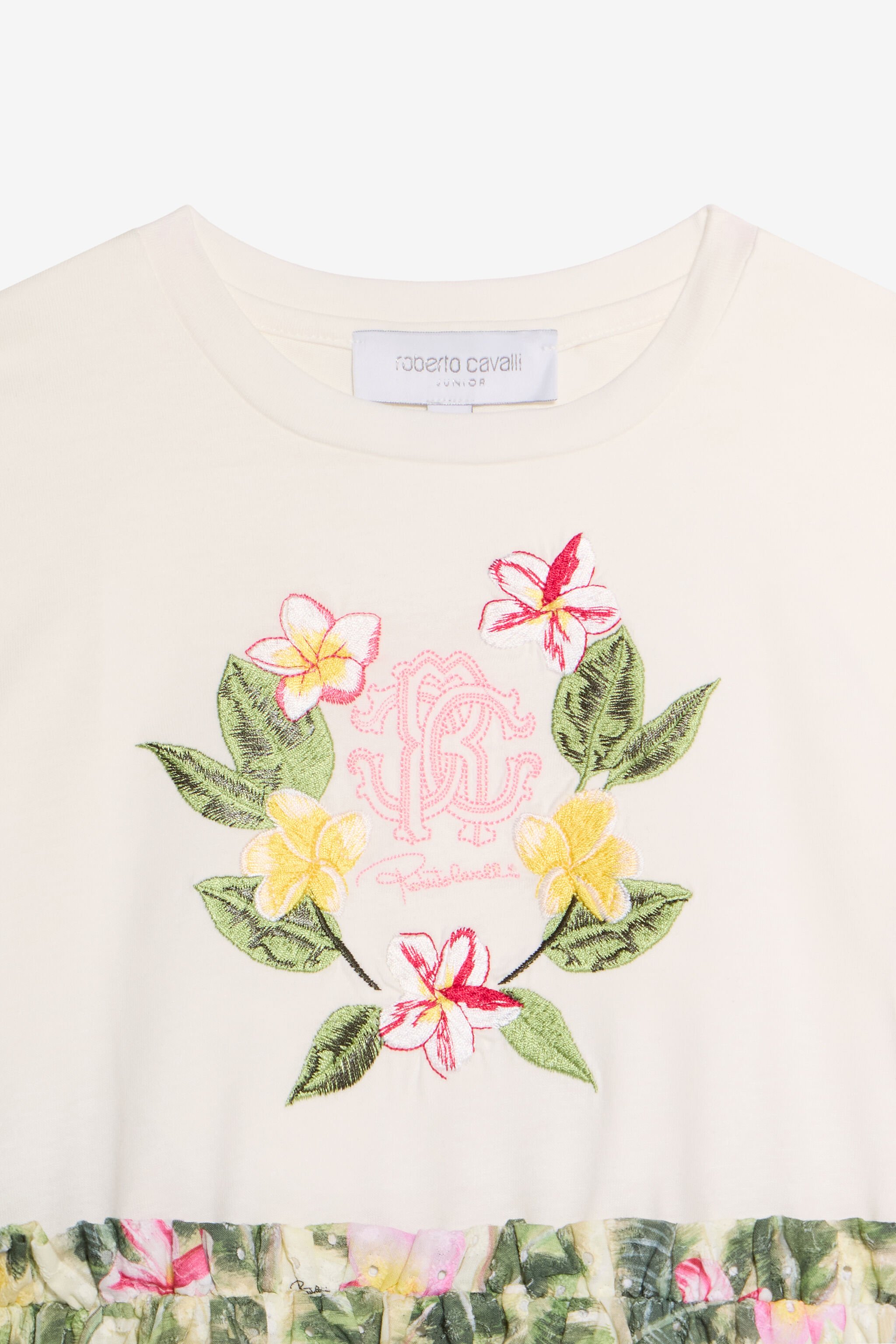 JU Dress with Logo and Pink Cheetah Print JU Dress with Logo and Pink Cheetah Print Pink UJT10Q-JD001