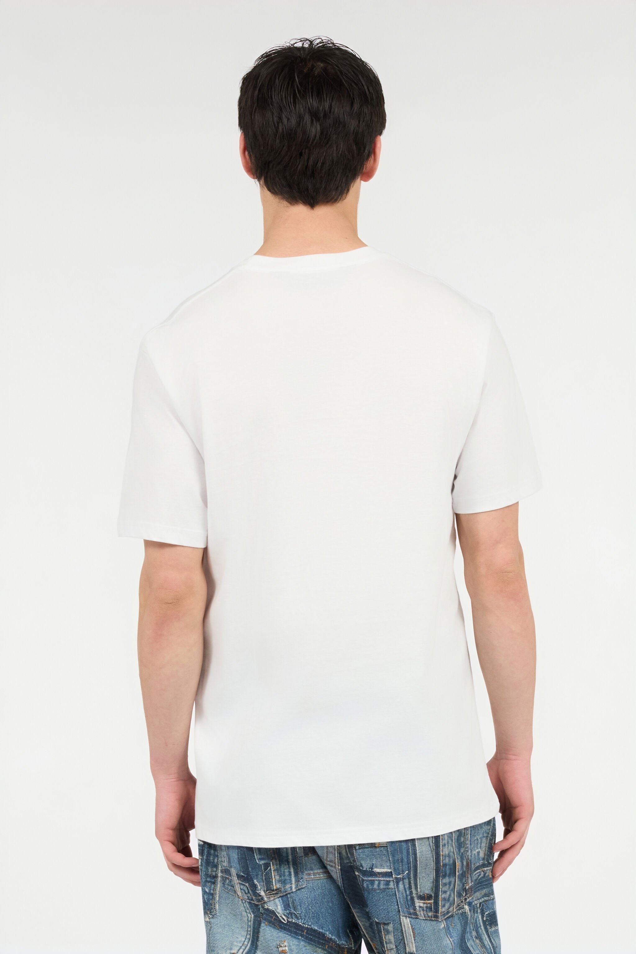 JC T-Shirt Avec Logo Floqué WHITE UFT058-UF078