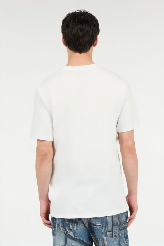 JC T-Shirt Avec Logo Floqué JC T-Shirt Avec Logo Floqué WHITE UFT058-UF078