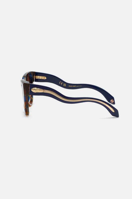 RC Sunglasses Roberto Cavalli Snake Collection Dark brown SALD28-ID129