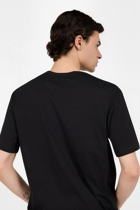 JC Black T-Shirt with Logo BLACK Q61256-Q0159