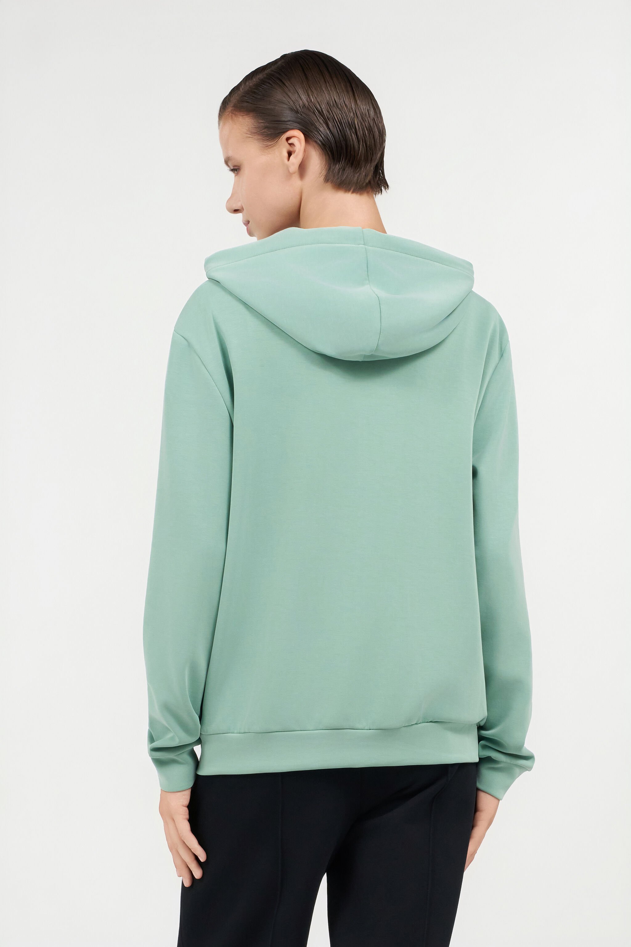 RC Green Sweatshirt with Logo MALACHITE GREEN QOT66B-CF054