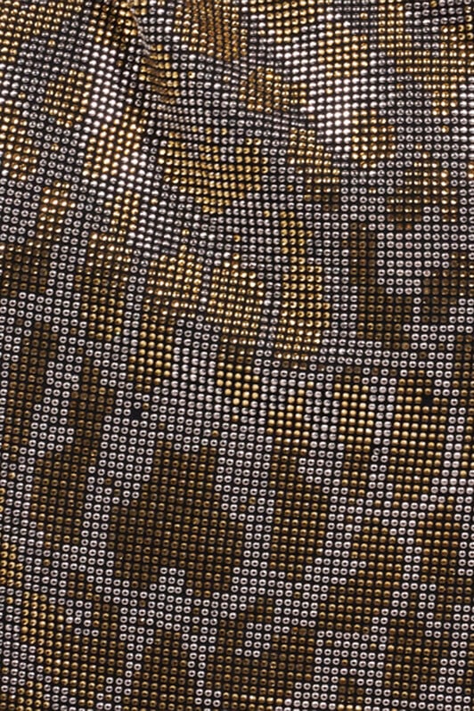 RC Embroidered Dress GOLD/CRYSTAL WKR140-JJ029