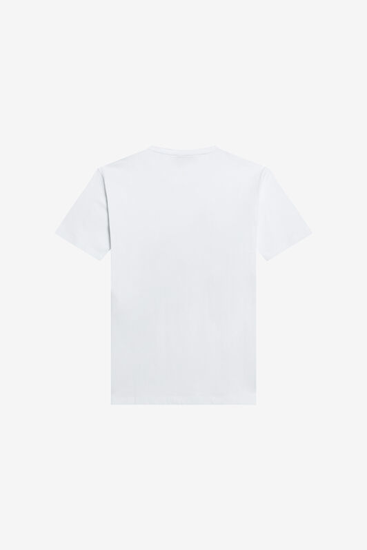 JU T-shirt Blanc en Coton OPTICAL WHITE TJT61C-JD001