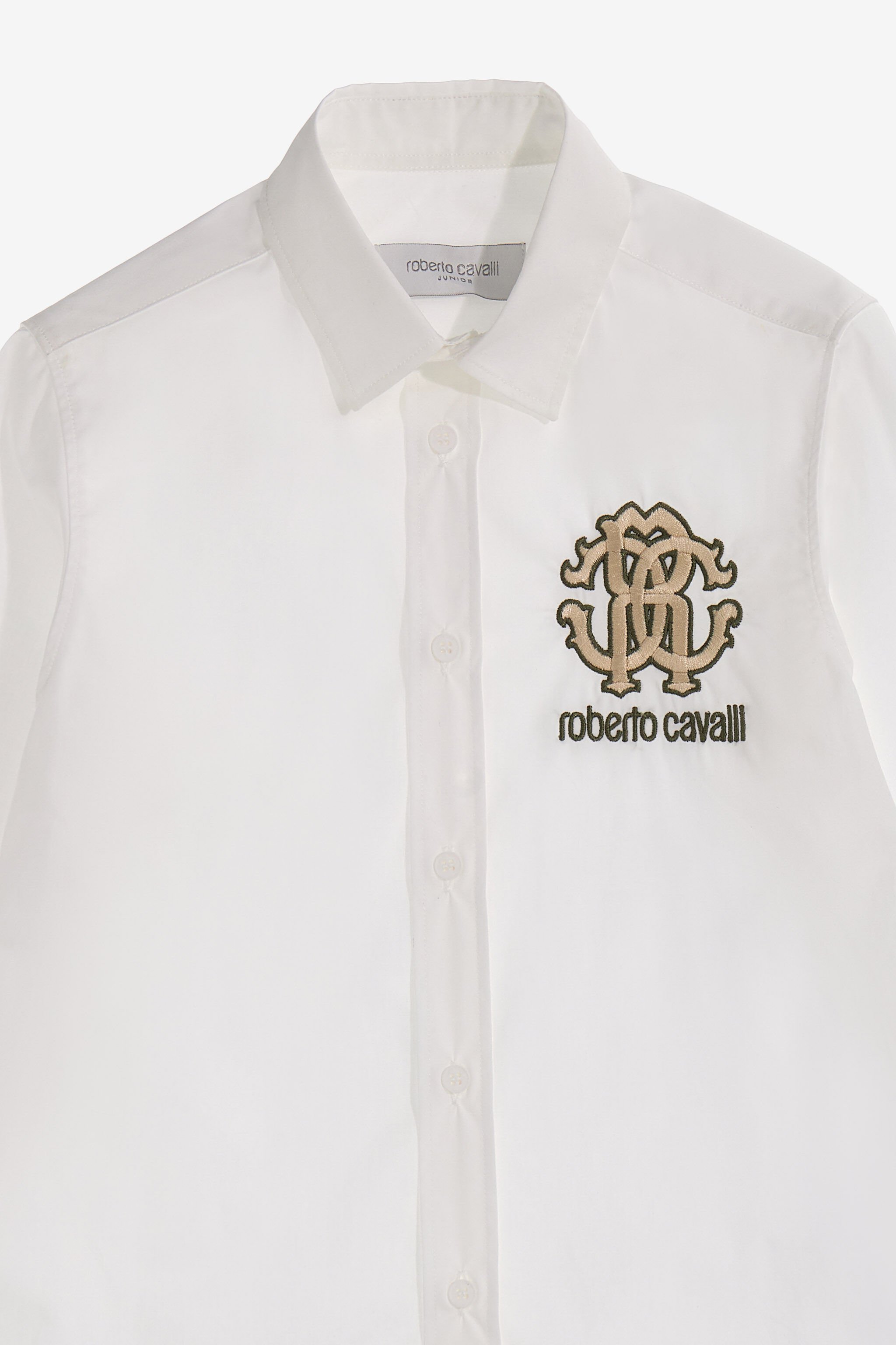 JU Camicia con Logo Bianco SJT704-CH004
