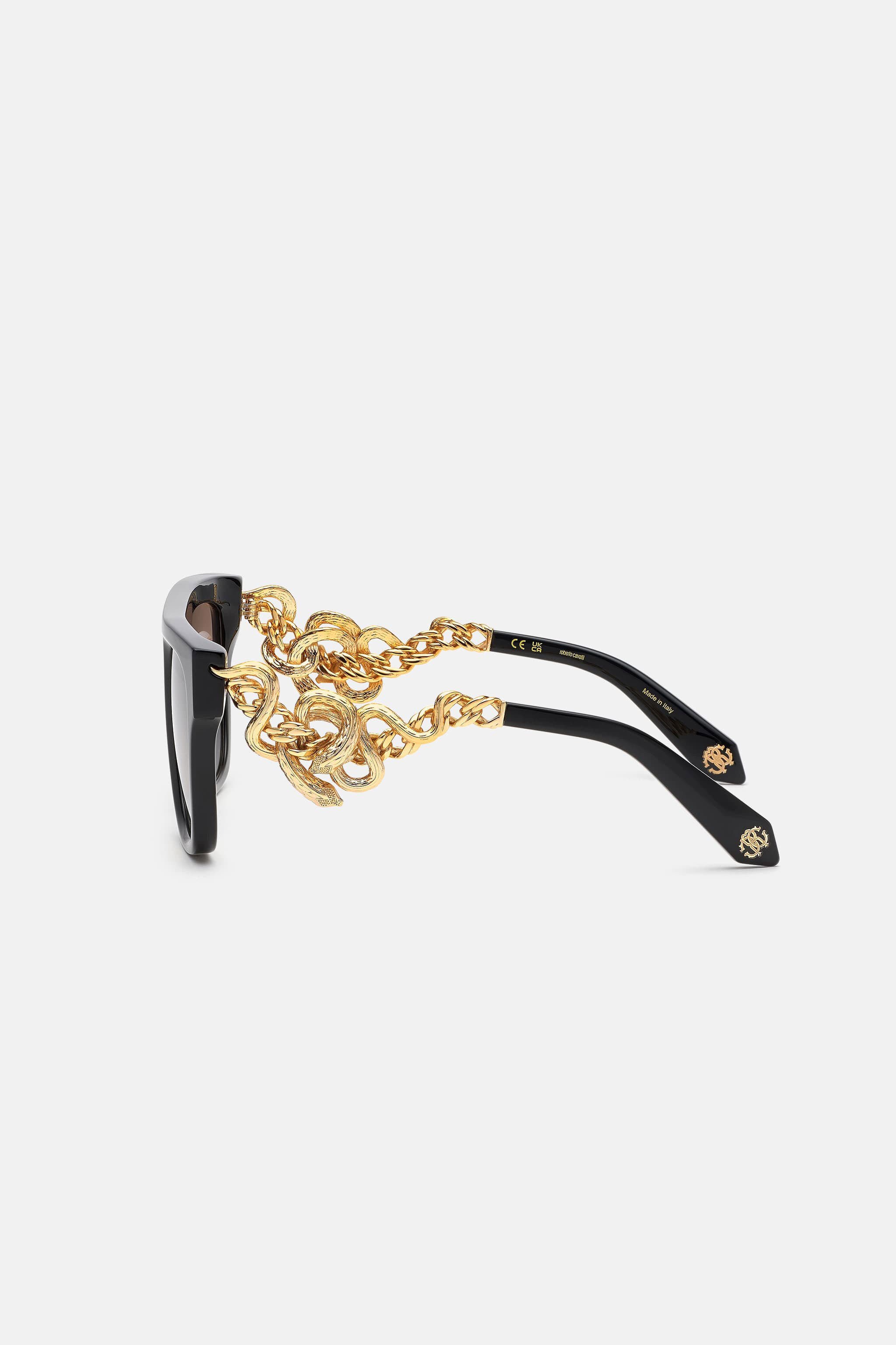 RC Sunglasses Roberto Cavalli Snake Collection Schwarz RALD73-ID300