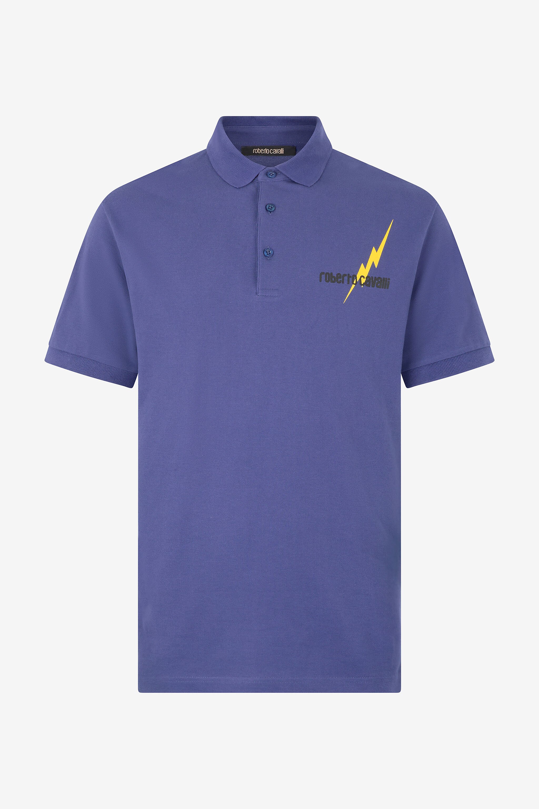 RC Polo With Print And Logo Dark blue POT64D-KB001