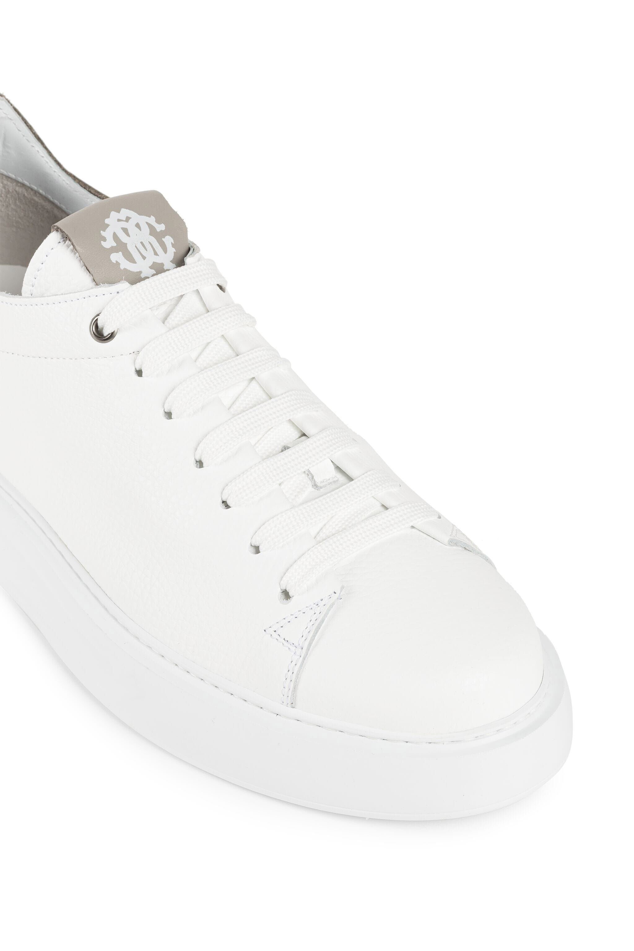 RC RC Monogram Sneakers Blanc/Gris KOS00H-PNO03