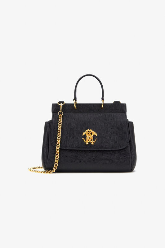 RC Mirror Snake Shoulder Bag Schwarz/Gold KOB00C-PZA12