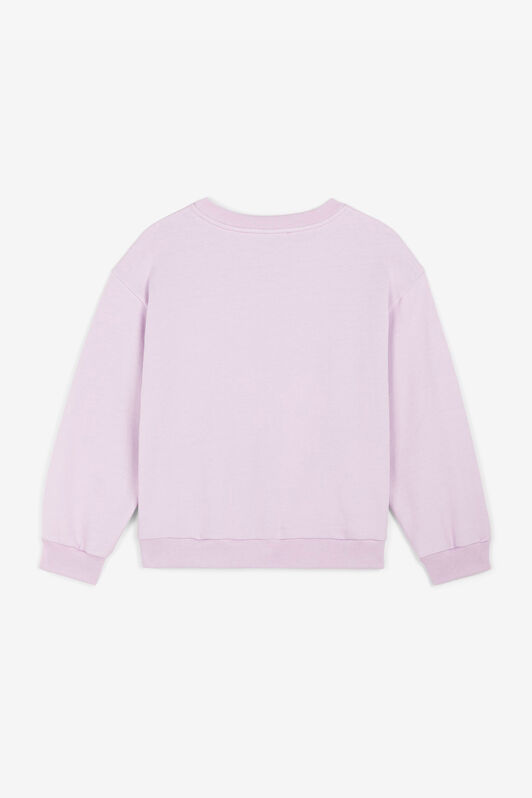 JU Flower-Print Cotton Sweatshirt JU Flower-Print Cotton Sweatshirt Purple RJT90S-CF050