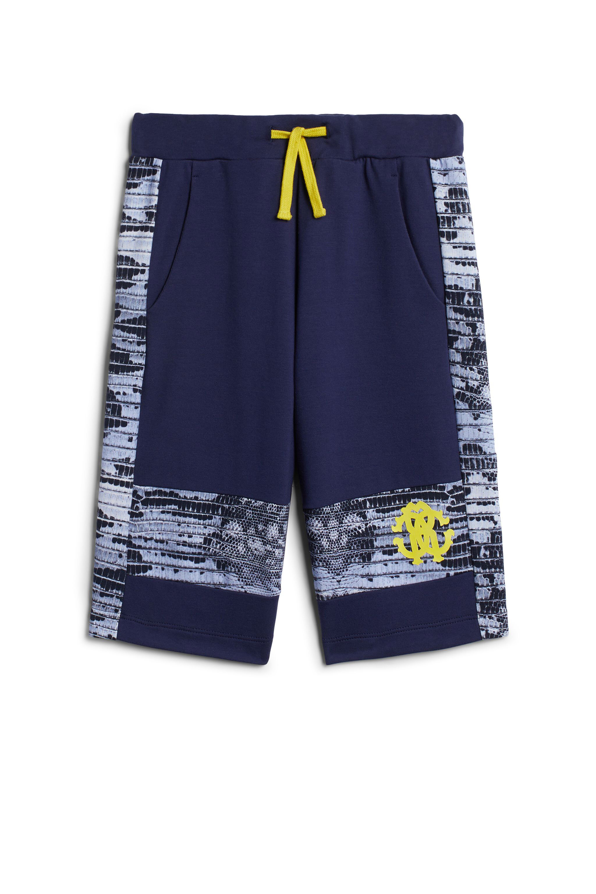 JU Lizard panel logo shorts MIDNIGHT BLUE IJT259-CF042