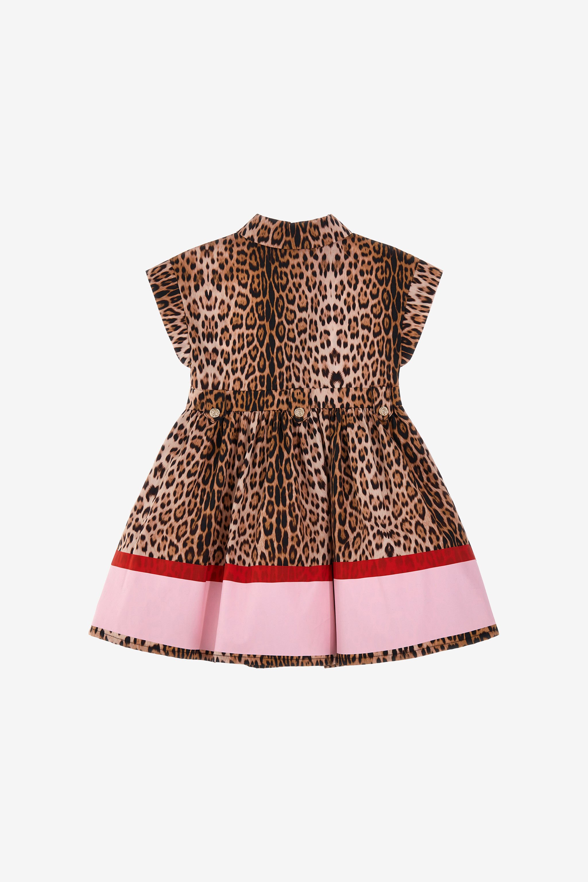 JU Jaguar Skin print dress Hellbraun SJT141-4FI97