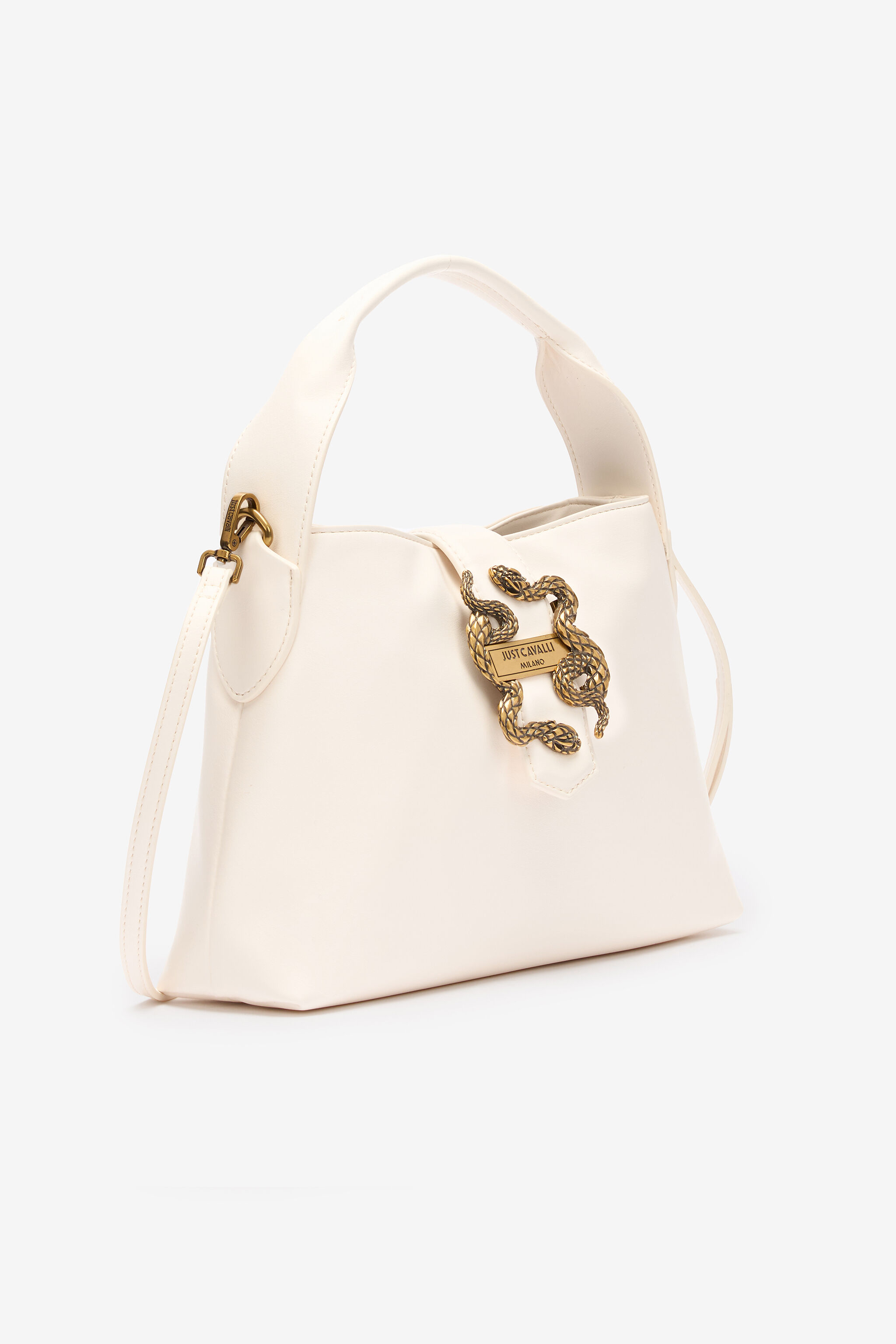 JC Trapeze Bag With Logo WHITE UFB025-UF394