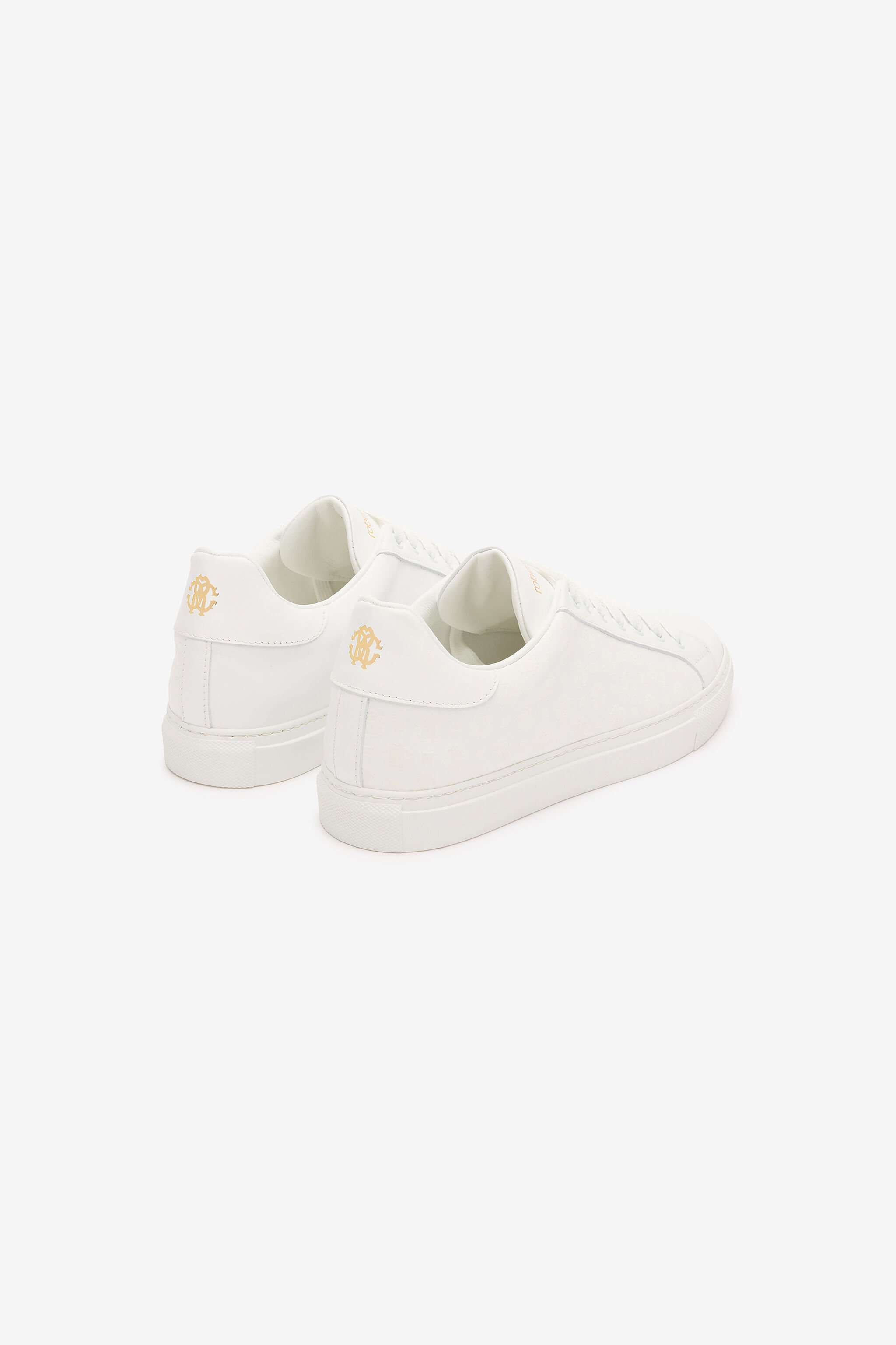 RC Sneakers with All-Over RC Monogram White POS01C-PZ085