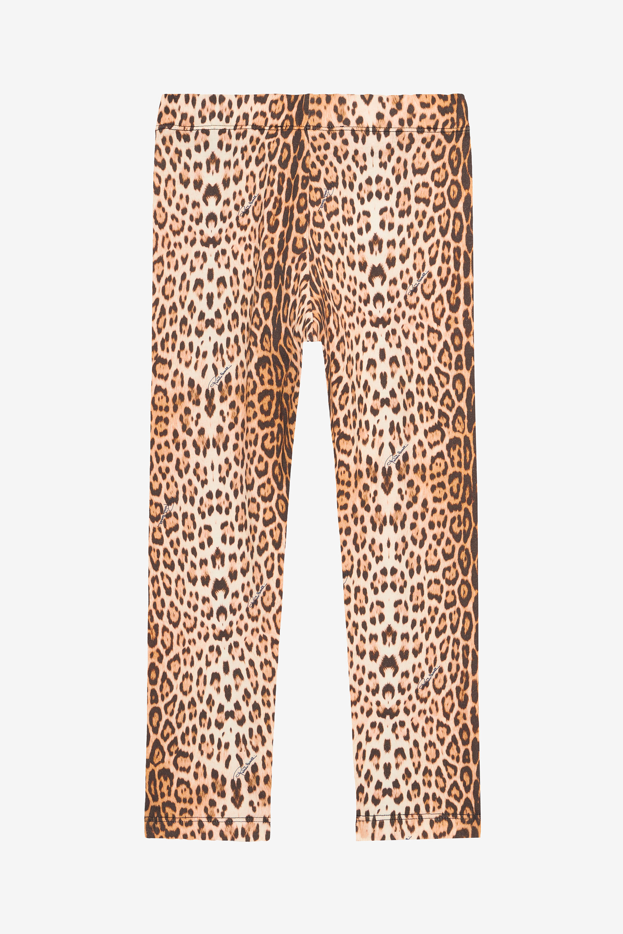 JU Leggings with Jaguar Skin Print NATURAL VJT23C-JFO52