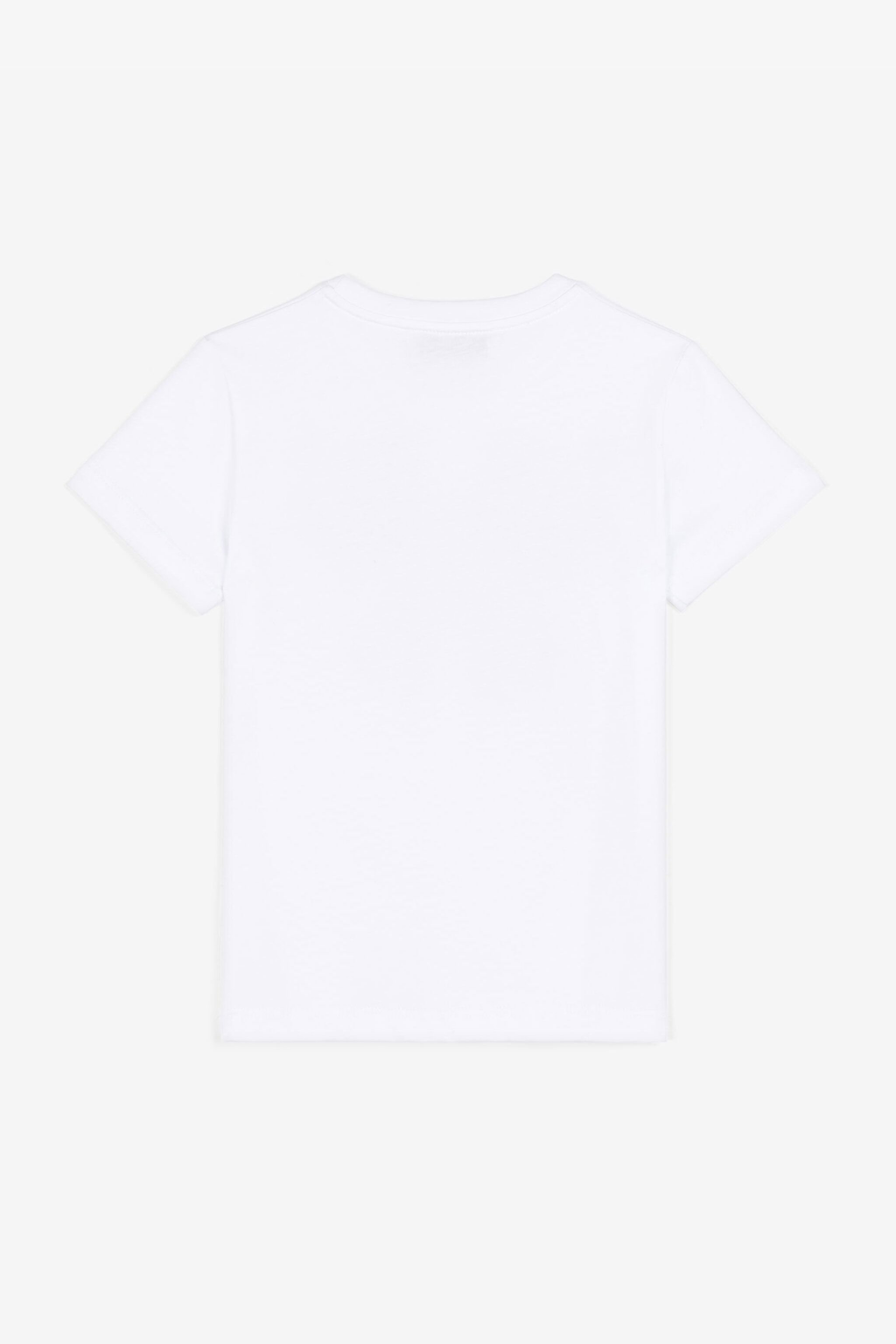 JU Floral RC Monogram-Print Cotton T-Shirt White RJT60X-JD001