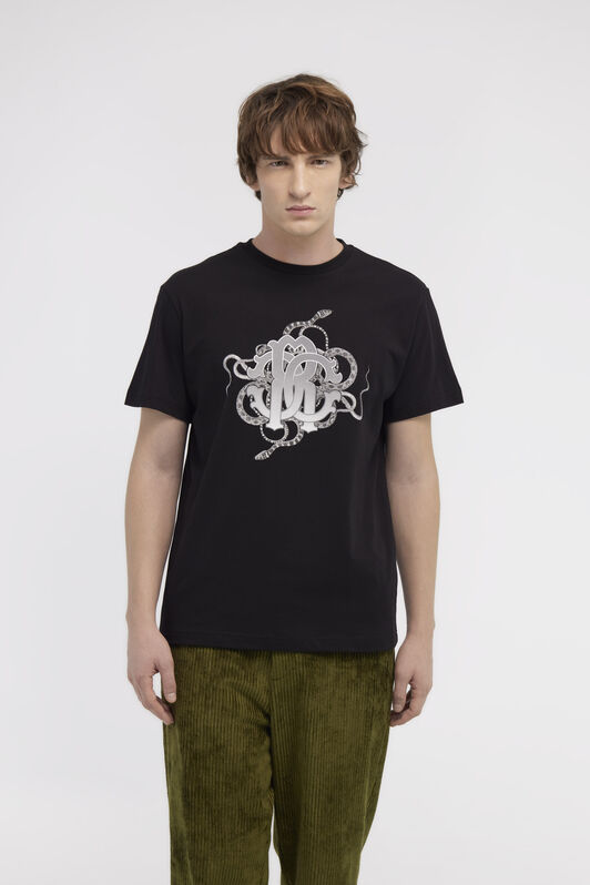 RC T-shirt with Snake print Black NOT60N-JD060