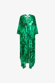 ${brand} Caftán Largo Estampado Malachite ${colorDescription} ${masterID}