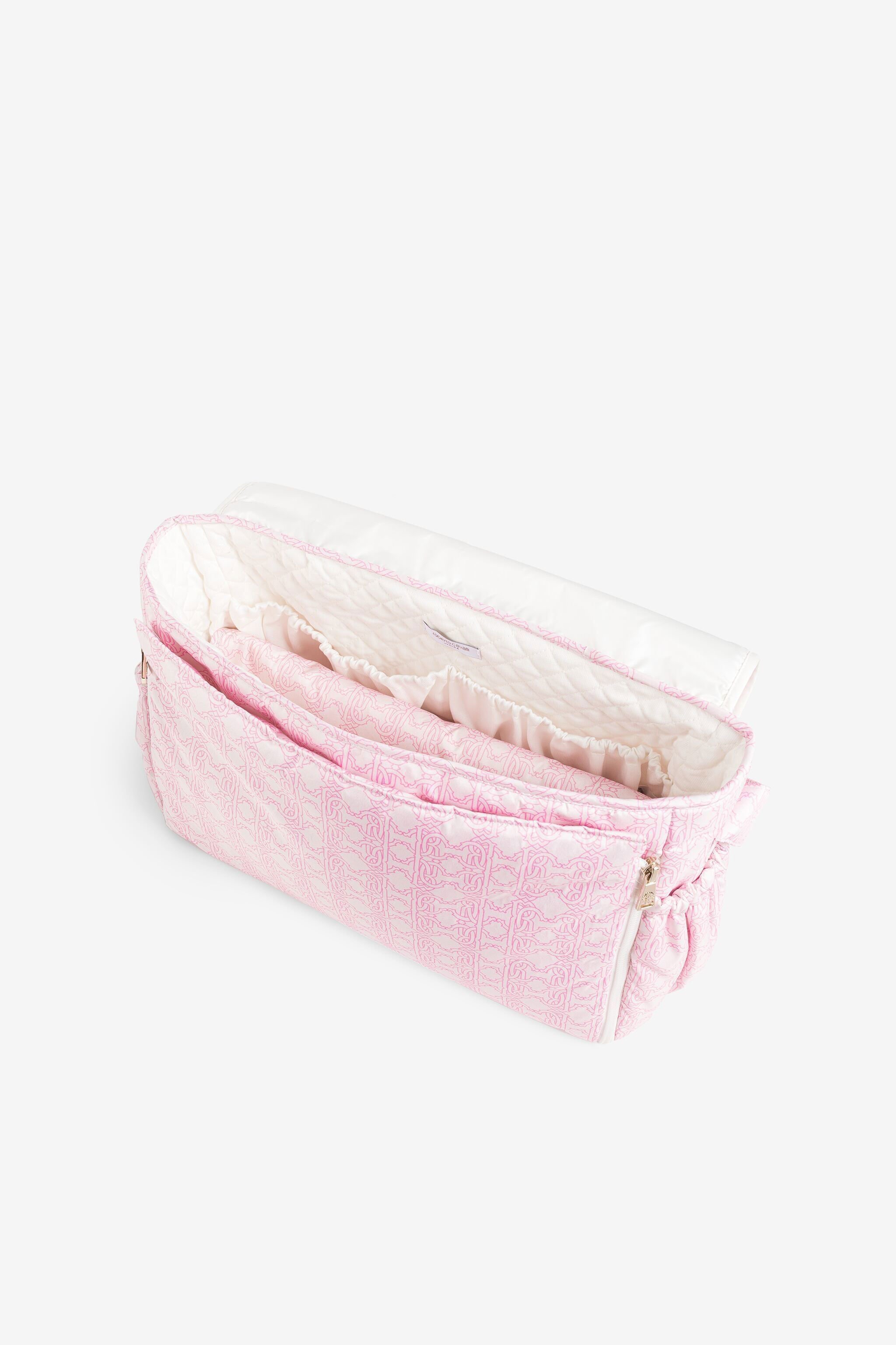 JU RC Monogram Changing Bag Set Pink PJT858-5RF38