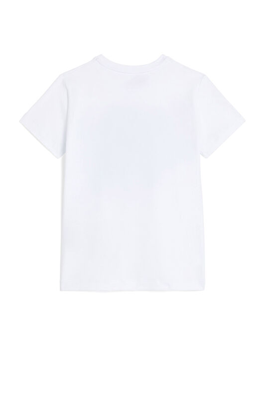 JU T-shirt à imprimé Water Safari WHITE MJT602-JV025