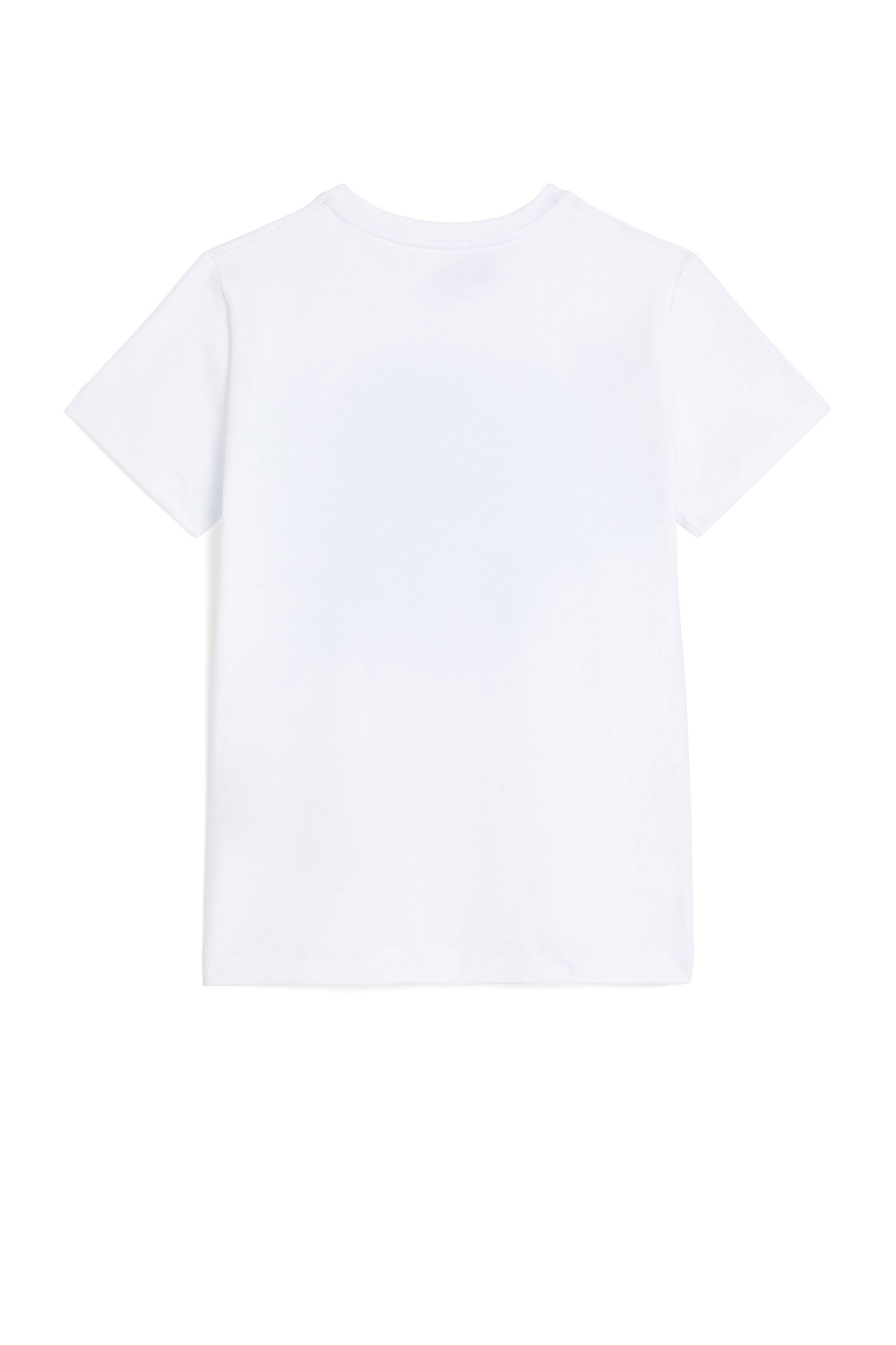 JU T-shirt à imprimé Water Safari WHITE MJT602-JV025