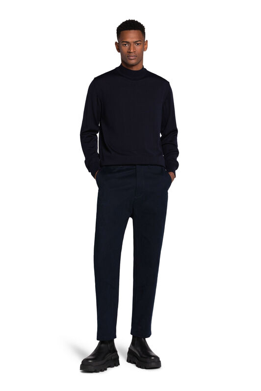 RC Wool Sweater Dark blue JSM00C-MQ030