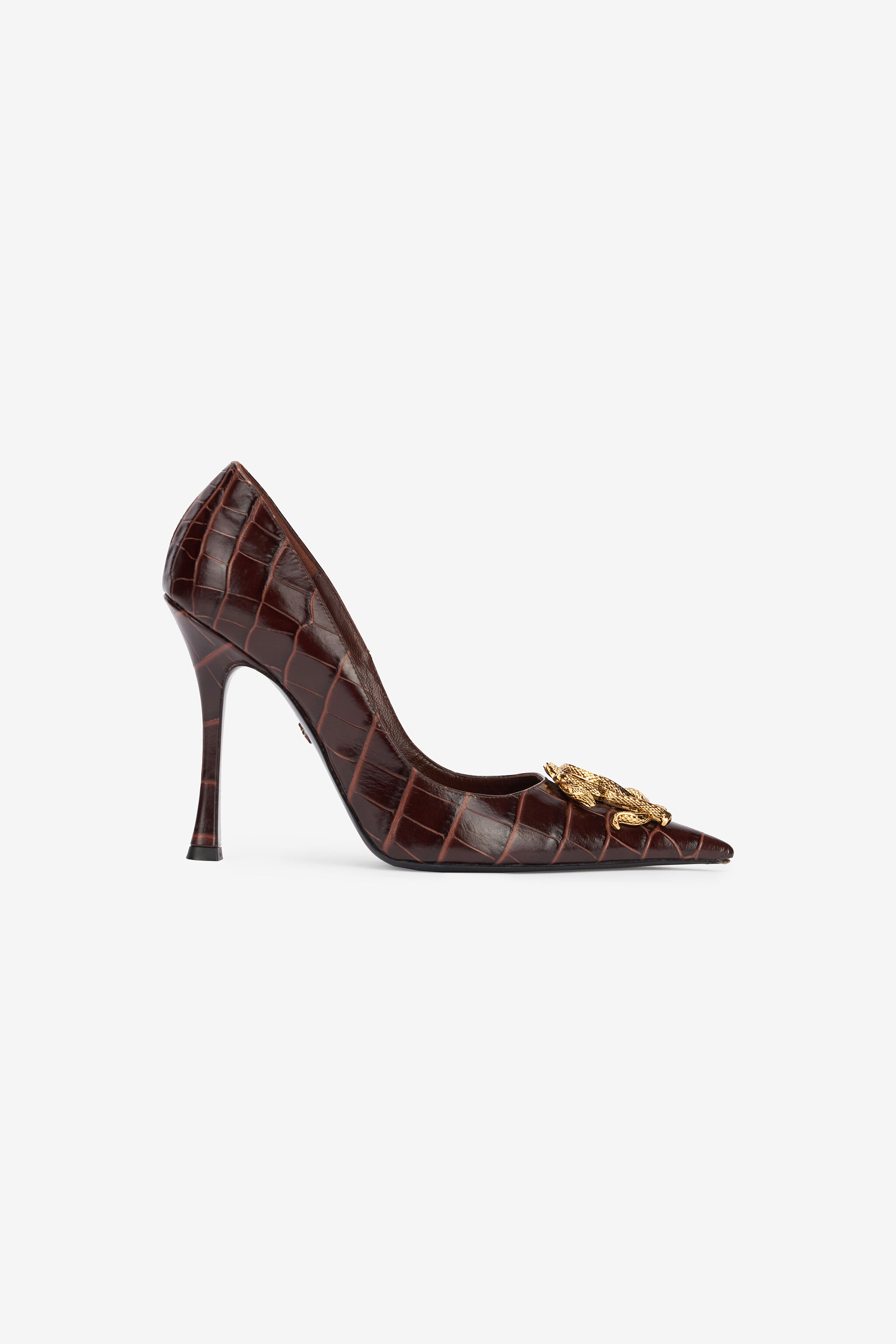 RC Pumps with RC logo Brown TKS010-PZ055