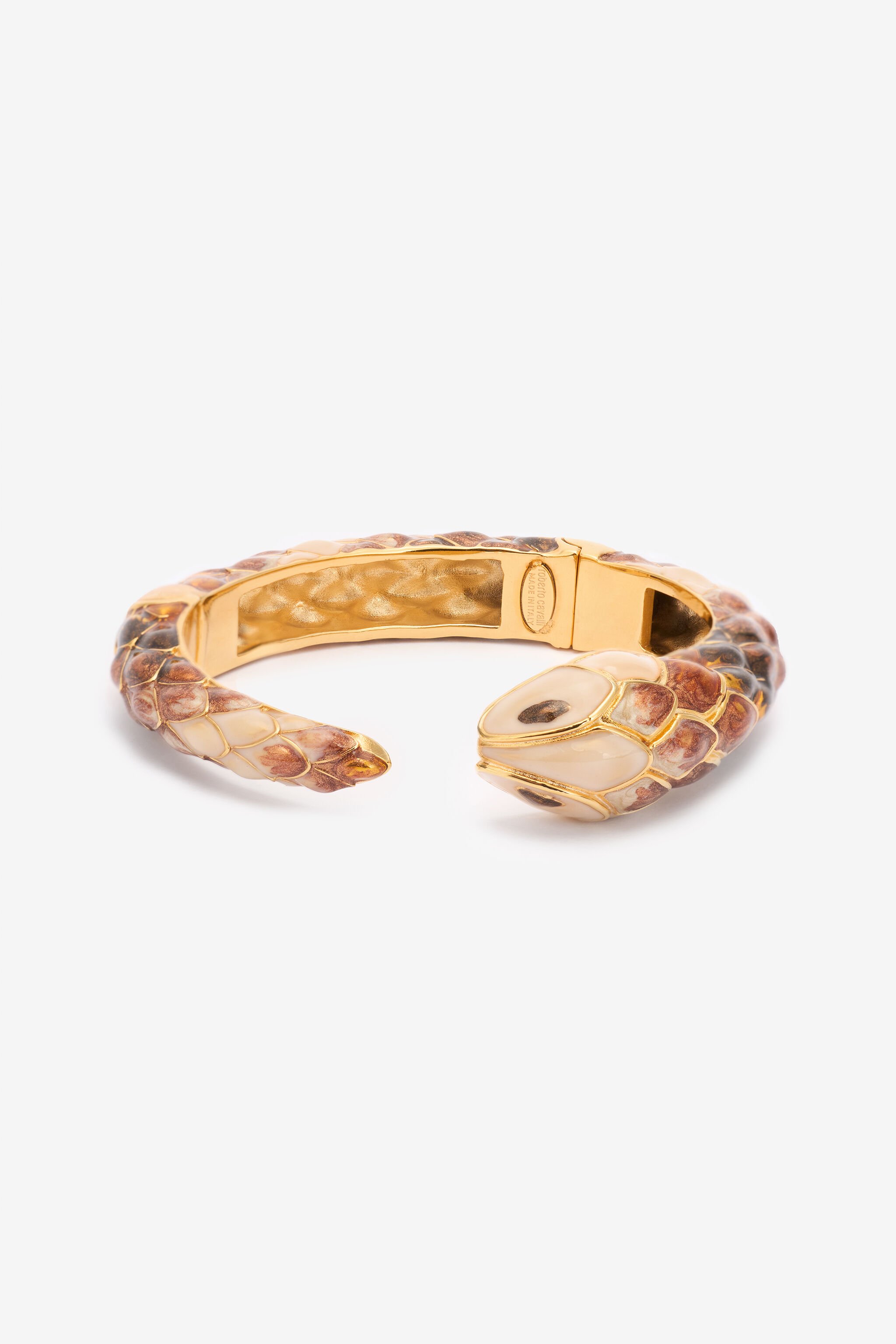 RC Bracciale Rigido Con Serpente Marrone UKG021-AM021