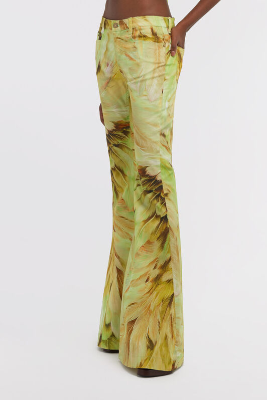 RC Plumage print denim Hellgrün SWJ205-DAL71