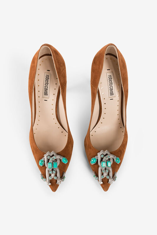 RC Mirror Snake Pumps Brown RKS013-PNC00