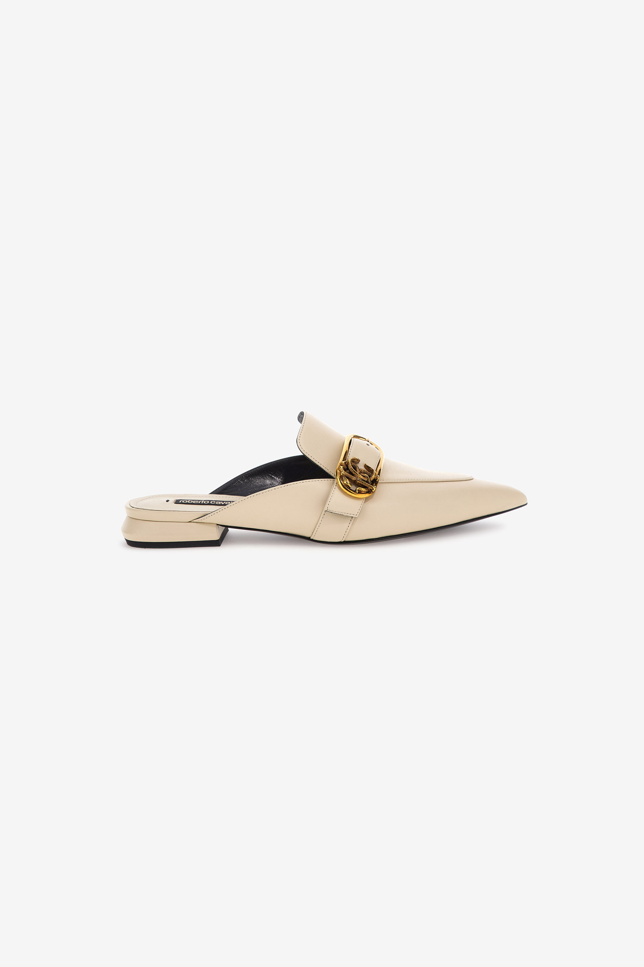 RC Mules con Logo Avorio SKS019-PZ172