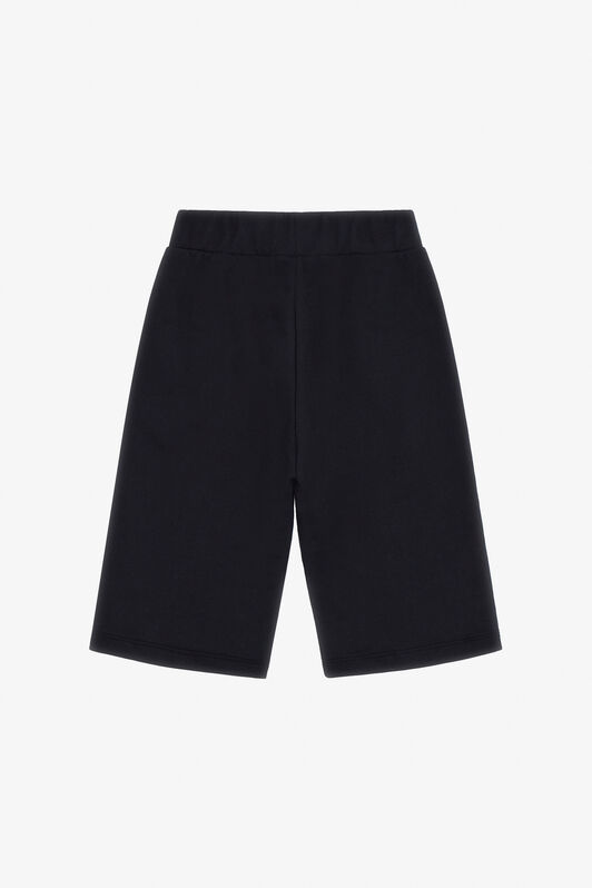 JU RC Logo Cotton Shorts Schwarz TJT20P-CF050