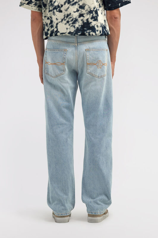 RC Wide leg Jeans Blau TRJ207-VT002