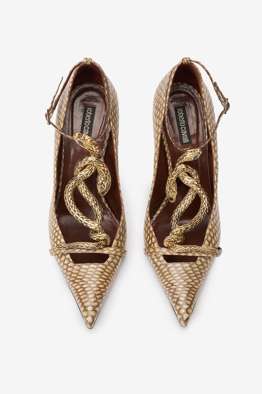 RC Pumps with Earth-Tone Scale and Snake Motif TERRA WWS001-UG001