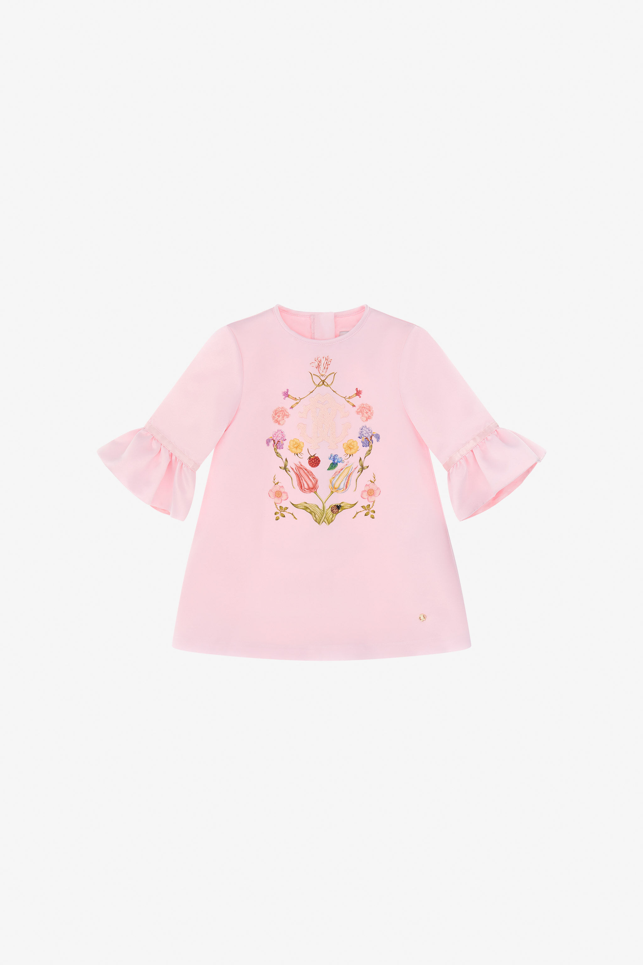 JU Abito con Logo RC Rosa TJT112-KU012