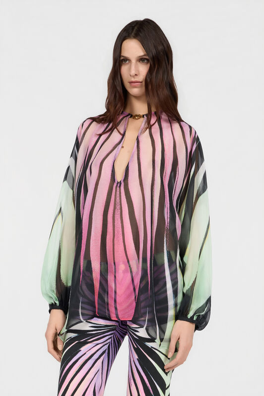 RC Kaftan con Stampa Ray Of Paradise MULTICOLOR XKW032-HNM33