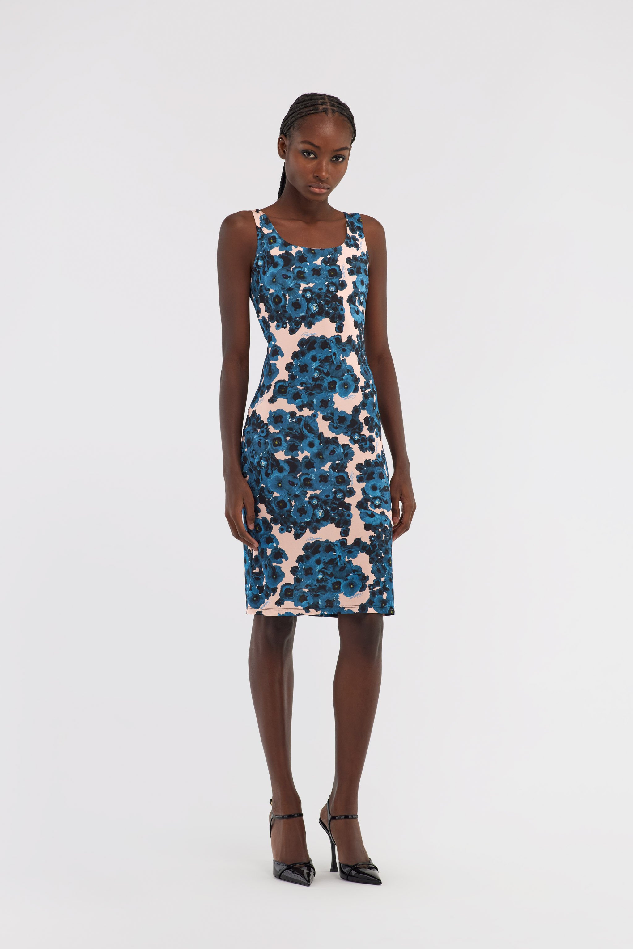 RC Dress with RC print Bleu NOT10D-JFM80