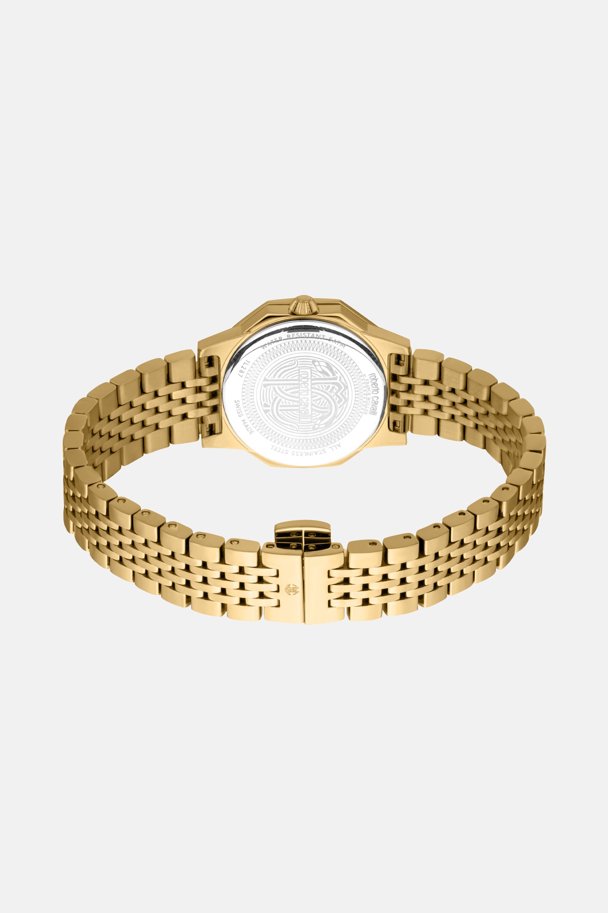 RC Roberto Cavalli by Franck Muller Logo watch RC Roberto Cavalli by Franck Muller Logo watch GOLD CHAMPAGNE VALG24-IG413