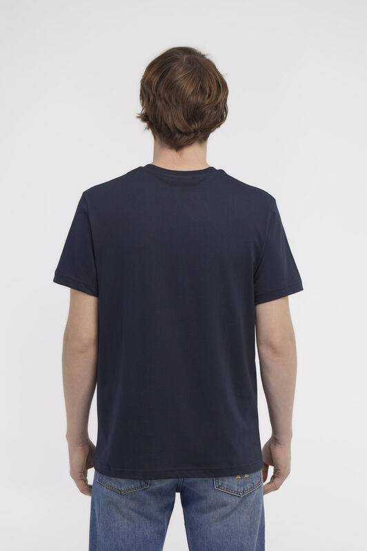 RC T-shirt with Jaguar and Snake prints Dark blue NOT60J-JD060