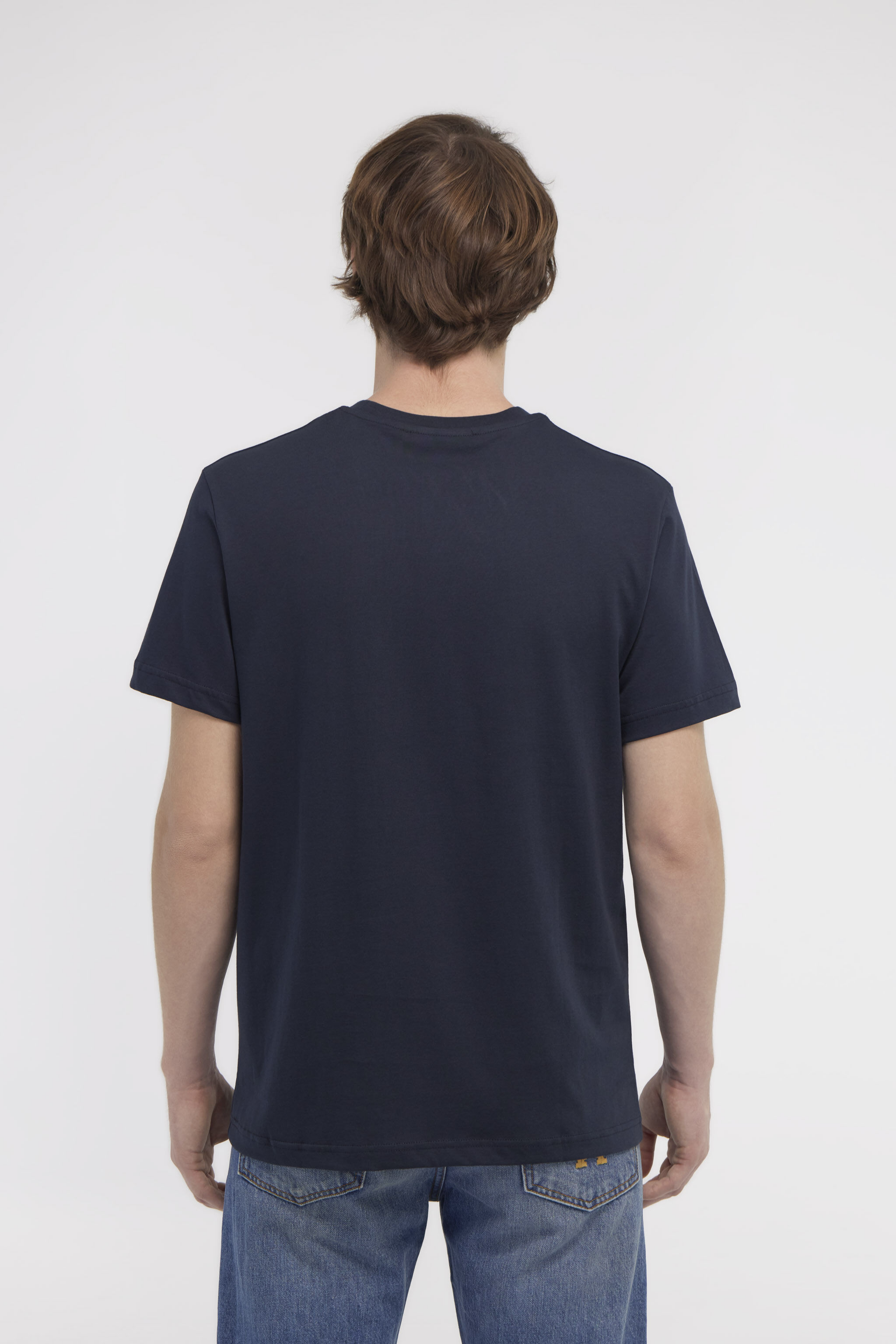 RC T-shirt with Jaguar and Snake prints Dark blue NOT60J-JD060