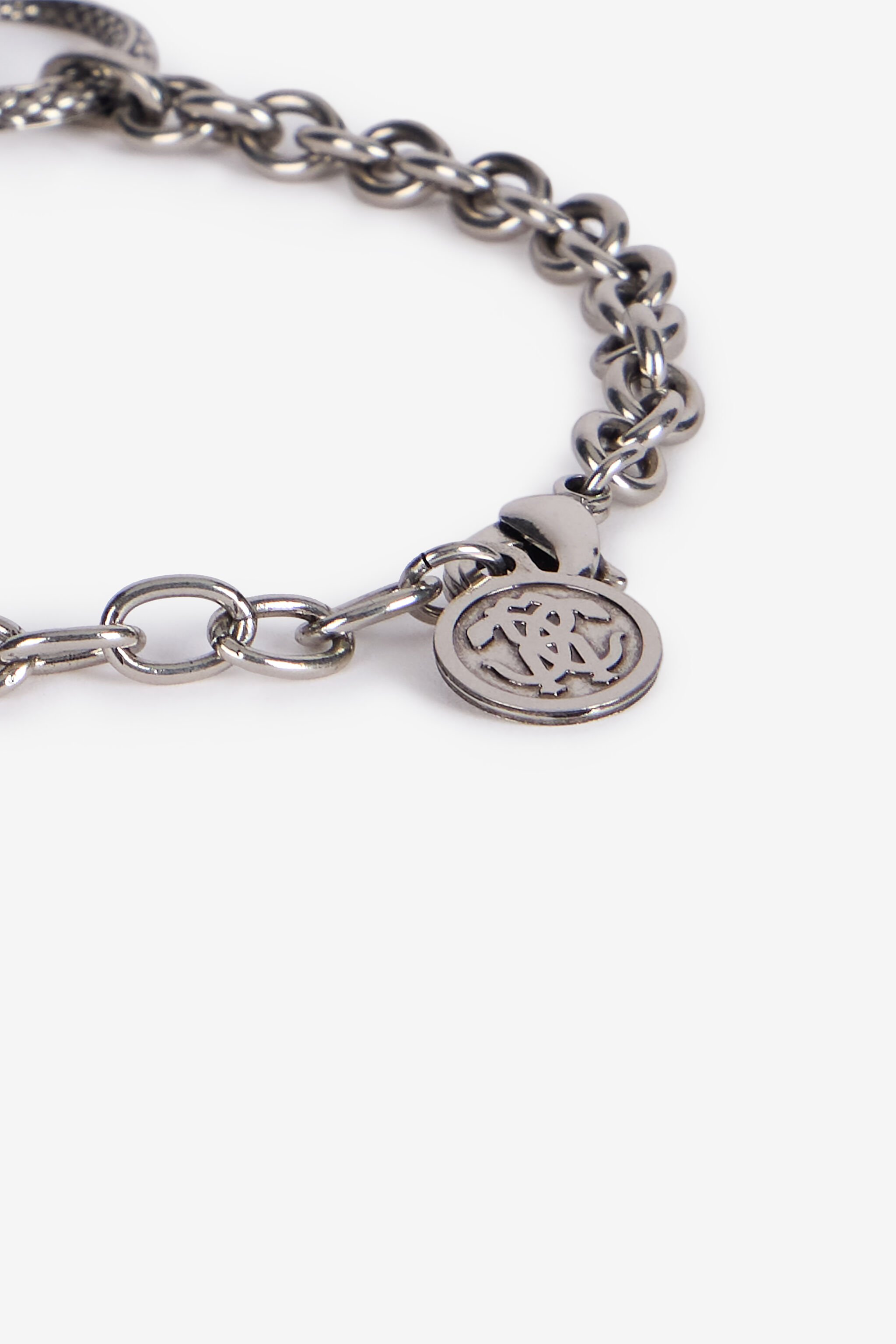RC Bracelet With Snake Charm Silver URG004-AM258
