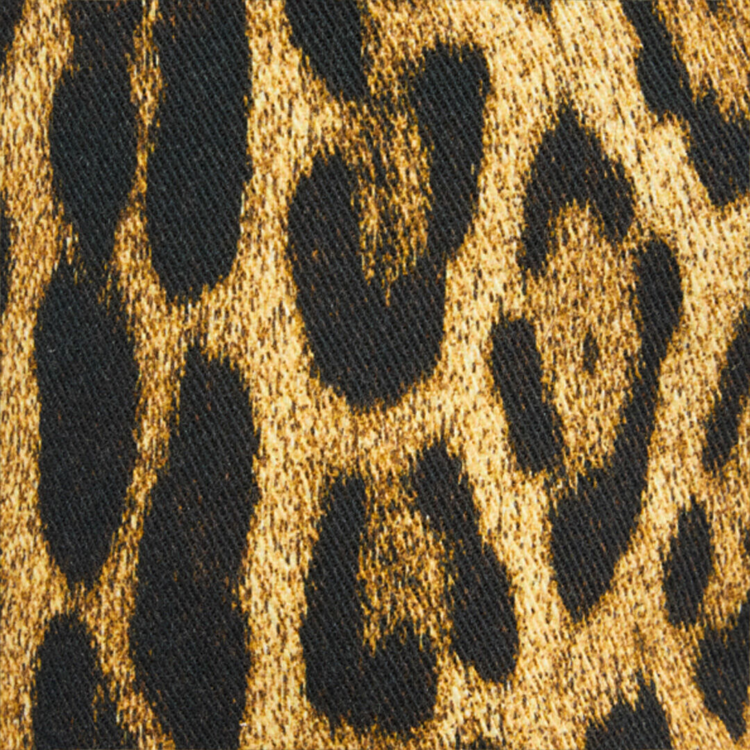 RC Jeans with Jaguar Skin Print Brown VWJ207-DAQ71