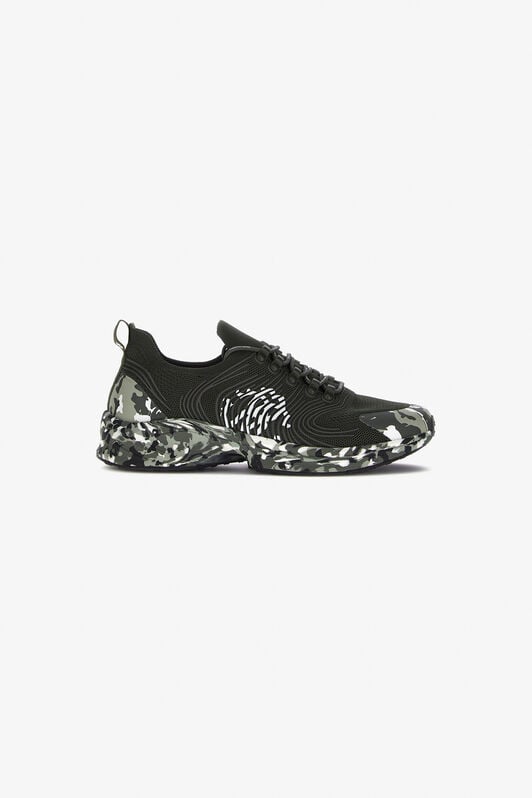 RC Sneakers with Monogram Mirror Snake RC Sneakers with Monogram Mirror Snake Dark green JSS02A-FT003