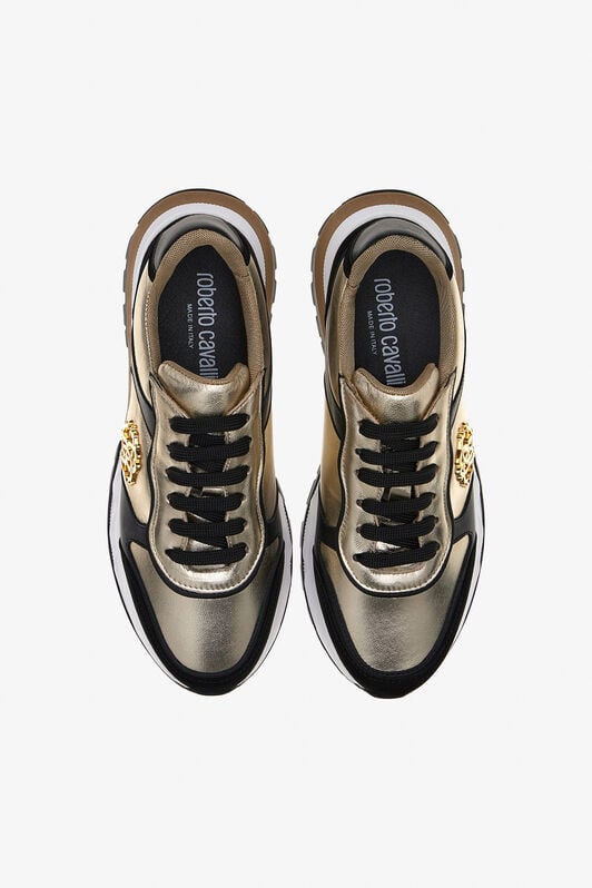 RC RC logo sneakers Black/Gold NOS00D-PNO01