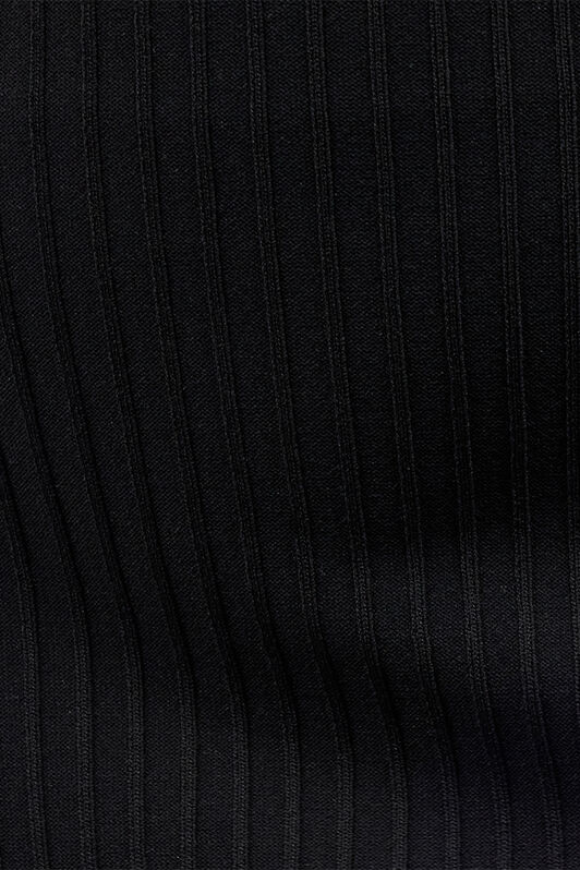 JC Geripptes Midikleid Schwarz UFT165-UF231