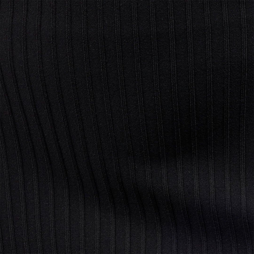 JC Geripptes Midikleid Schwarz UFT165-UF231