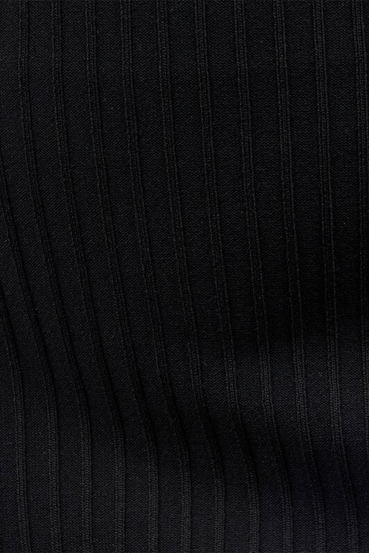 JC Geripptes Midikleid JC Geripptes Midikleid Schwarz UFT165-UF231