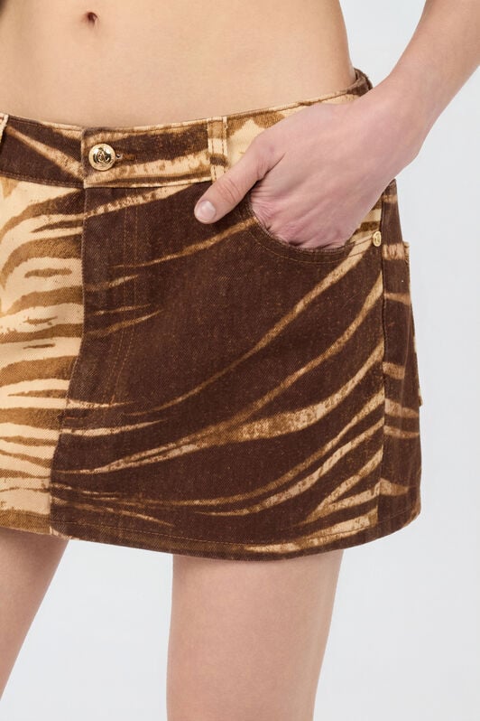 JC Natural Barb  Mini Skirt SABBIA WFT186-WF563